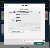 NH Lottery coupon verification screenshot