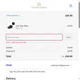 new coupon verification screenshot