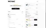 Nic Nac Naturals coupon verification screenshot