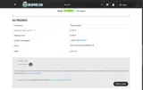 NICOPROF coupon verification screenshot