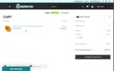 NICOPROF coupon verification screenshot