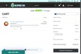 NICOPROF coupon verification screenshot
