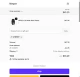 cherry coupon verification screenshot