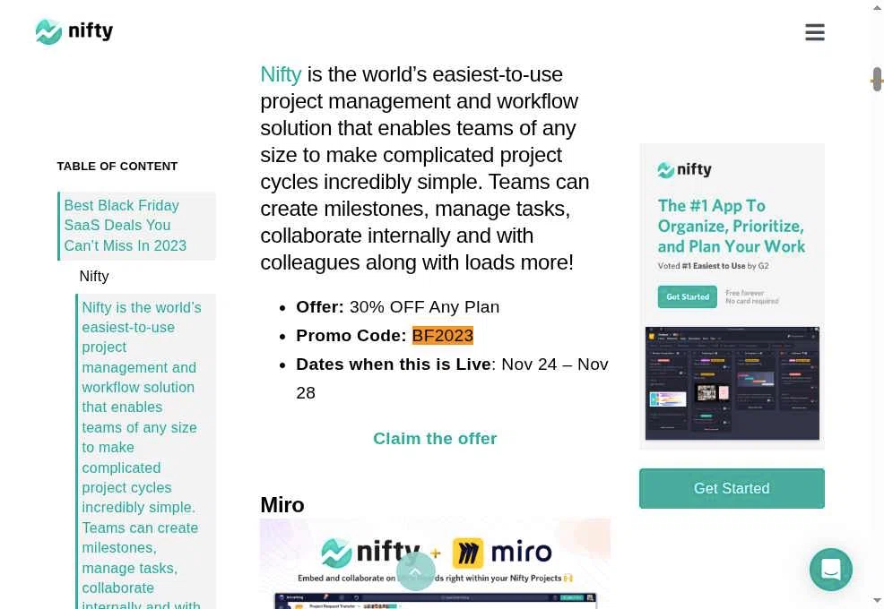 Nifty checkout page showing Nifty promo code box | Screenshot taken by SimplyCodes community member on Feb 7, 2026