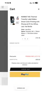 FRIENDLYM2 coupon verification screenshot