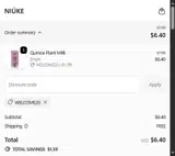 NIÚKE coupon verification screenshot