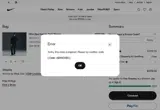 Nike Factory Store coupon verification screenshot