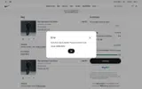 Nike Factory Store coupon verification screenshot