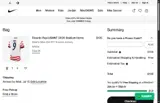 Nike Factory Store coupon verification screenshot
