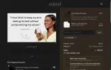 Nimi Skincare coupon verification screenshot