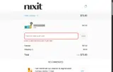 JCKING coupon verification screenshot