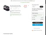 New Jersey Devils Shop coupon verification screenshot