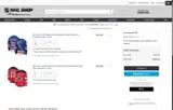 New Jersey Devils Shop coupon verification screenshot