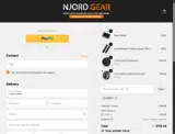 Njord Gear coupon verification screenshot