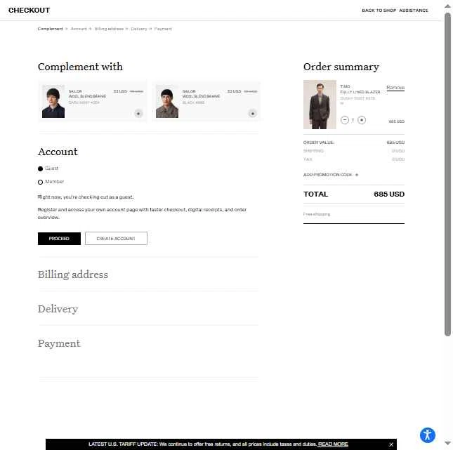 NN07 checkout page showing NN07 promo code box | Screenshot taken by SimplyCodes community member on Dec 27, 2025