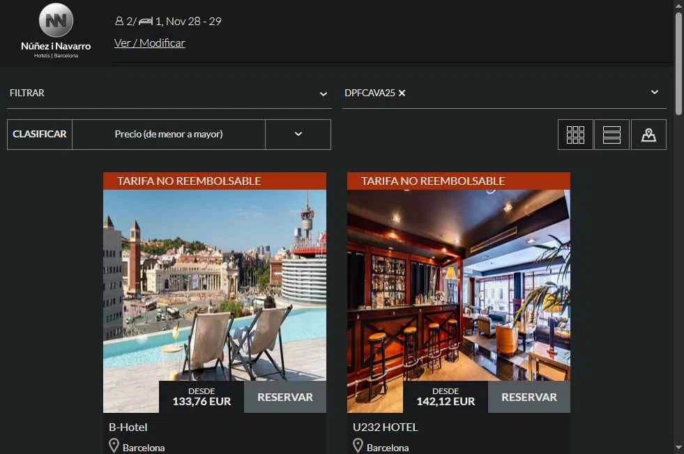 NN Hotels checkout page showing NN Hotels discount code box | Screenshot taken by SimplyCodes community member on Nov 13, 2025