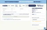 NOBLE10FOR3 coupon verification screenshot