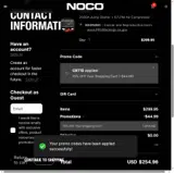 CRT15 coupon verification screenshot