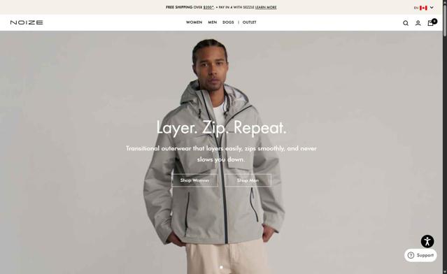 Noize checkout page showing Noize discount code box | Screenshot taken by SimplyCodes community member on Sep 12, 2025