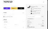 Nomad Cosmetics coupon verification screenshot