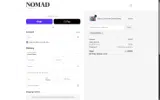 Nomad Cosmetics coupon verification screenshot