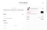 Nomads Clothing coupon verification screenshot