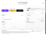 Nomads Clothing coupon verification screenshot