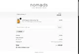Nomads Clothing coupon verification screenshot