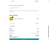 15XUJE coupon verification screenshot