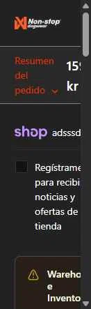 Non-stop dogwear checkout page showing Non-stop dogwear promo code box | Screenshot taken by SimplyCodes community member on Jan 19, 2026