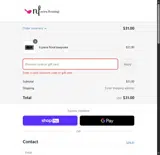 Nora Fleming coupon verification screenshot