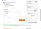 WNSNQ6ZM coupon verification screenshot