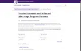 Northwestern University coupon verification screenshot