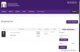 Northwestern University coupon verification screenshot