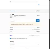 blueberry25 coupon verification screenshot