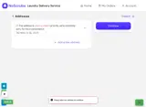 NoScrubs Laundry coupon verification screenshot
