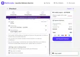 NoScrubs Laundry coupon verification screenshot