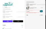 Not Consumed coupon verification screenshot