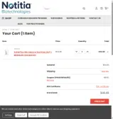 SHADOWSALE10 coupon verification screenshot