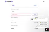 Novada Proxy coupon verification screenshot