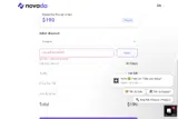 Novada Proxy coupon verification screenshot