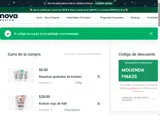 Nova Kratom coupon verification screenshot