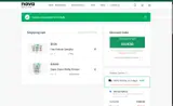 Nova Kratom coupon verification screenshot