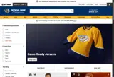 Nashville Predators Shop coupon verification screenshot