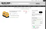 Nashville Predators Shop coupon verification screenshot