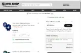 Nashville Predators Shop coupon verification screenshot