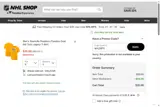 Nashville Predators Shop coupon verification screenshot