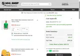 Nashville Predators Shop coupon verification screenshot