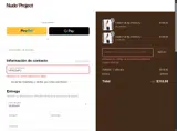Nude Project coupon verification screenshot
