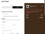 Nude Project coupon verification screenshot